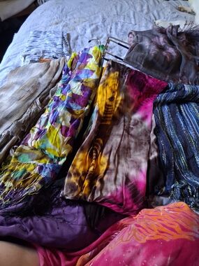 Women’s Multi-Color Lightweight Fashion Scarves - Pack